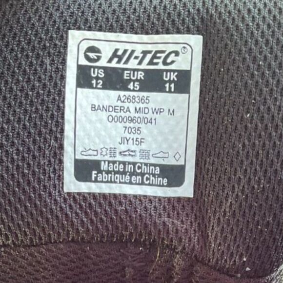 Hi Tec Waterproof Hiking Work Boots - Picture 6 of 8